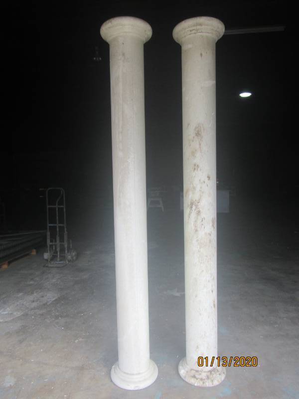 Styrofoam Decorative Columns W L A R Industrial And Commercial