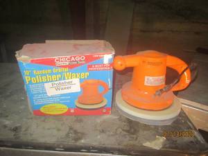 lot 43 image: CHICAGO ELECTRIC POWER TOOL .10 RANDOM ORBITAL POLISHER WAXER 43424