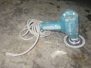 lot 45 image: MAKITA 125MM DISC SANDER&nbspTESTED &amp WORK&nbsp