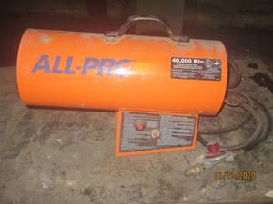 lot 46 image: AIR PRO PROPANE FORCED AIR HEATER&nbsp