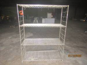 lot 49 image: WIRE MESH SHELF