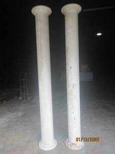lot 66 image: STYROFOAM DECORATIVE COLUMNS