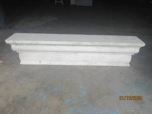 lot 70 image: STYROFOAM MANTEL 78L X 14 X 17H