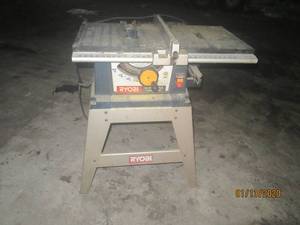 lot 108 image: RYOBI&nbsp BTS15 10 PORTABLE TABLE SAW&nbsp120V AC&nbsp 60HZ&nbsp 15A&nbsp 4800RPM
