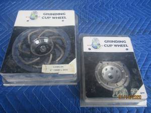 lot 127 image: 6 GRINDING CUP WHEELS LCW6-4N