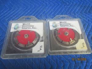 lot 131 image: WORLD DIAMOND SOURCE 4 BLADES&nbsp TPX4-HJ