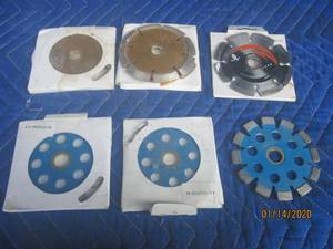 lot 133 image: NEW GRINDING WHEELS&nbsp
