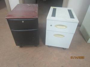 lot 182 image: 2-DRAWER FILE CABINETS&nbsp