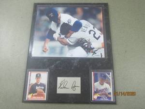 lot 196 image: NOLAN RYAN SIGNED&nbsp PLAQUE&nbsp MEMORABILIA&nbsp&nbsp