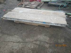 lot 213 image: WERNER ALUMA FLANK SCAFFOLD DECK