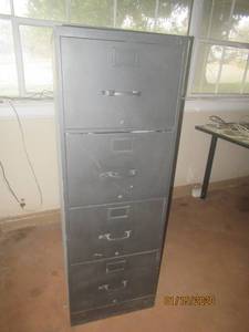 lot 240 image: 4 DRAWER FILE CABINET
