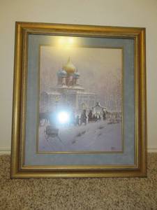 lot 22 image: G. HARVEY WHOSOEVER BELIEVETH PRINT NUMBERED 435 PROFESSIONALLY FRAMED