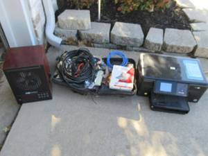 lot 131 image: COMPUTER REPAIR KIT, HP PHOTOSMART PRINTER FAX COPIER AND EDEN PURE G7 INDOOR AIR STERILIZER