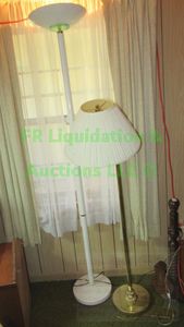 lot 13 image: Accent lamps (2) plus 4ft utility shop light