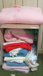 lot 20 image: Assorted knitted blankets as shown