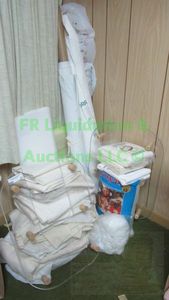lot 21 image: Assorted white fabric as shown including Oriole and more