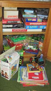 lot 49 image: Assorted board and card games and more