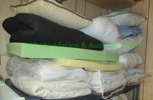 lot 55 image: Assorted fabric, batting and more