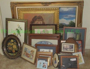 lot 73 image: Assorted framed prints and paintings, generous quantity, largest is 38 x 29