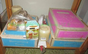 lot 160 image: Assorted candles & tea lights