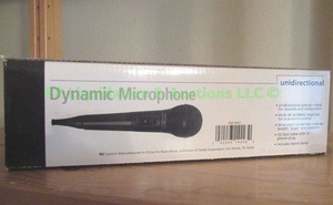 lot 157 image: Optimus dynamic microphone, in original box