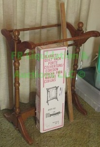 lot 184 image: Blanketquilt racks, one unused in original box