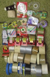 lot 186 image: Assorted rolls of tape