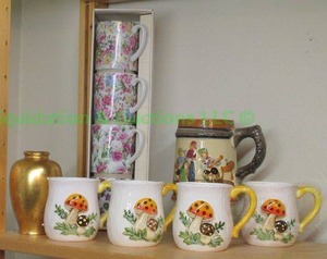 lot 190 image: Retro made in Japan ceramic cup sets plus