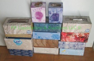 lot 242 image: Kleenex, Puffs and other brands boxes of tissue
