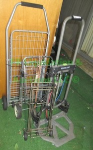 lot 311 image: Folding Shopping bag carts