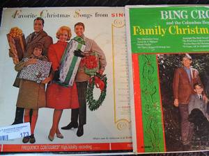 lot 173 image: Christmas Records x 7- Mitch Miller, Bing Crosby, The spirit of chistmas,  and more