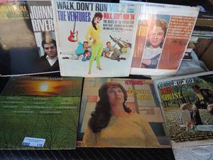 lot 176 image: lot of records-Johnny Cash, Marty Robbins, Roy Price, Jimmy Dean, Stonewall Jackson and many more