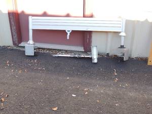 lot 71 image: Light table for art, paper cutter and T square,, work light with clamp