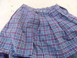 lot 194 image: Large tote of Girls Kangaroo lacross uniforms various sizes S-M-L white and maroon skirts