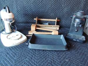 lot 266 image: Montgomery ward kitchen mixer no bowlor beaters Krups IL Primo
