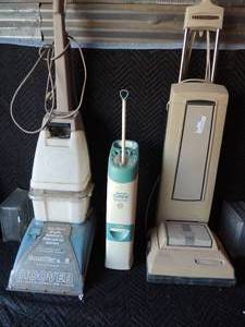 lot 268 image: Hoover deep clean carpet cleaner, heavy duty automatic electrolux  vacume cleaner and filter stream dust tammer