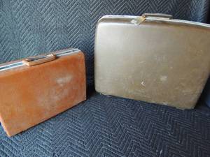lot 283 image: Samsonite briefcase and luggage carrier
