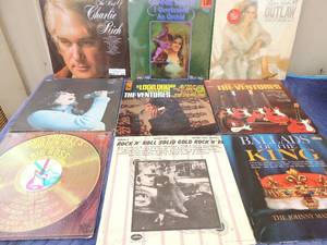 lot 360 image: 30 records including best of charlie rich, lynn anderson, connie smith, donna fargo, elvis big ross, rock and roll vol II