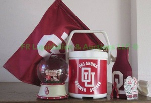 lot 9 image: University of Oklahoma memorabilia