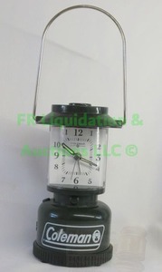 lot 18 image: Coleman lantern clock