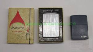 lot 25 image: Zippo lighters 1960s with original box and 1980s