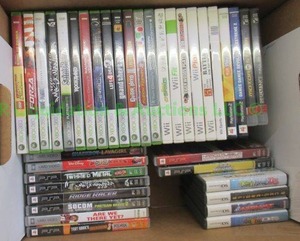 lot 49 image: Assorted video games & game cases including Xbox, Playstation & Nintendo DS