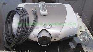 lot 47 image: Sharp projector with remote model XV-Z9000U