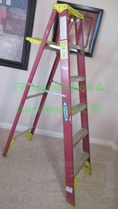 lot 116 image: Werner electro-master 6ft ladder model FS206S
