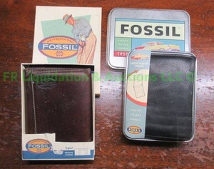 lot 141 image: Fossil leather wallets
