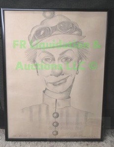 lot 147 image: RC Fagan The Winner signed print copyright 1912
