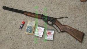 lot 157 image: Classic Daisy Red Ryder BB rifle model 1938 and more