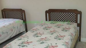 lot 166 image: Single bed matching headboards and rails