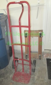 lot 202 image: Hand truck and flat cart