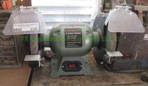 lot 239 image: Cal-Hawk 8 bench top grinder 34 HP